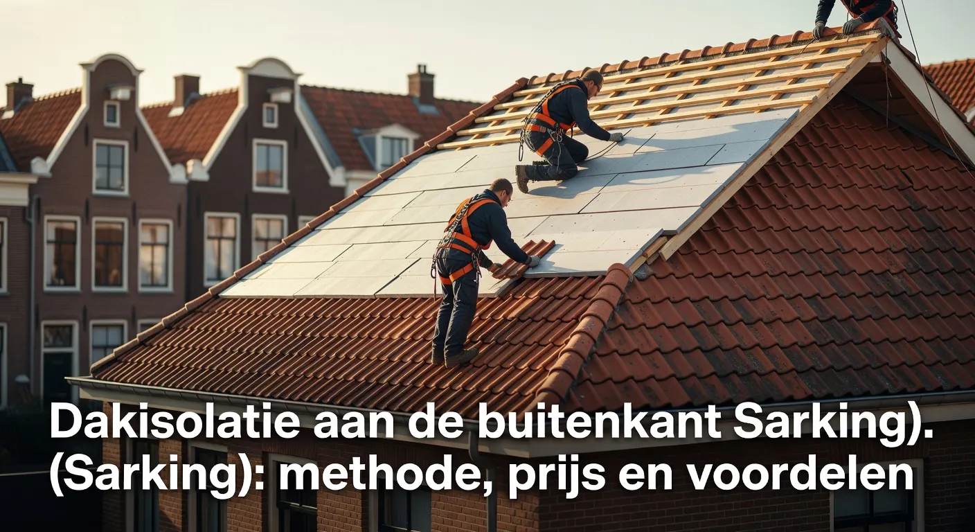 Dakisolatie aan de buitenkant (Sarking): methode, prijs en voordelen