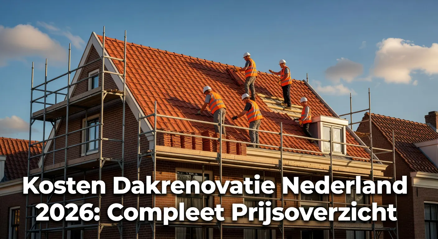 Kosten Dakrenovatie Nederland 2026: Compleet Prijsoverzicht