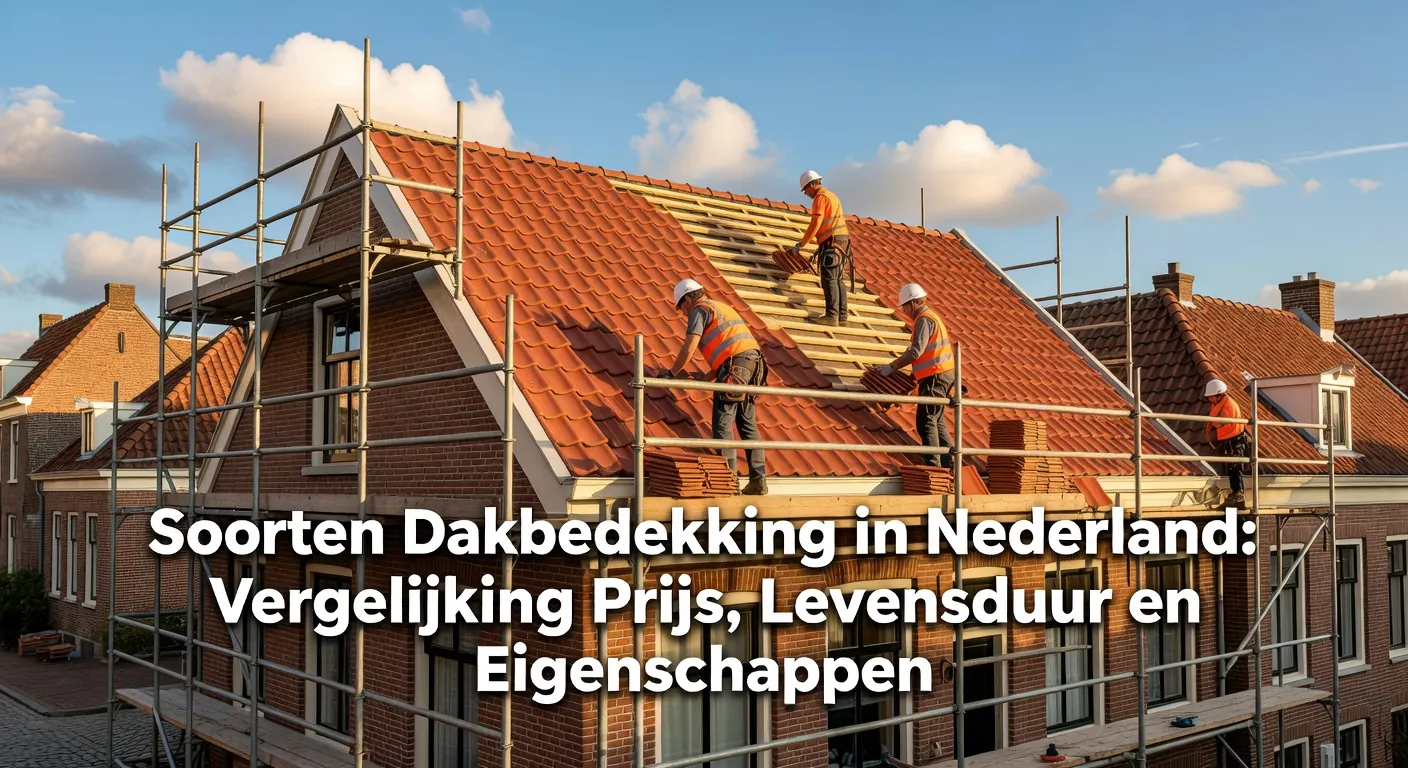 Soorten Dakbedekking in Nederland: Vergelijking Prijs, Levensduur en Eigenschappen