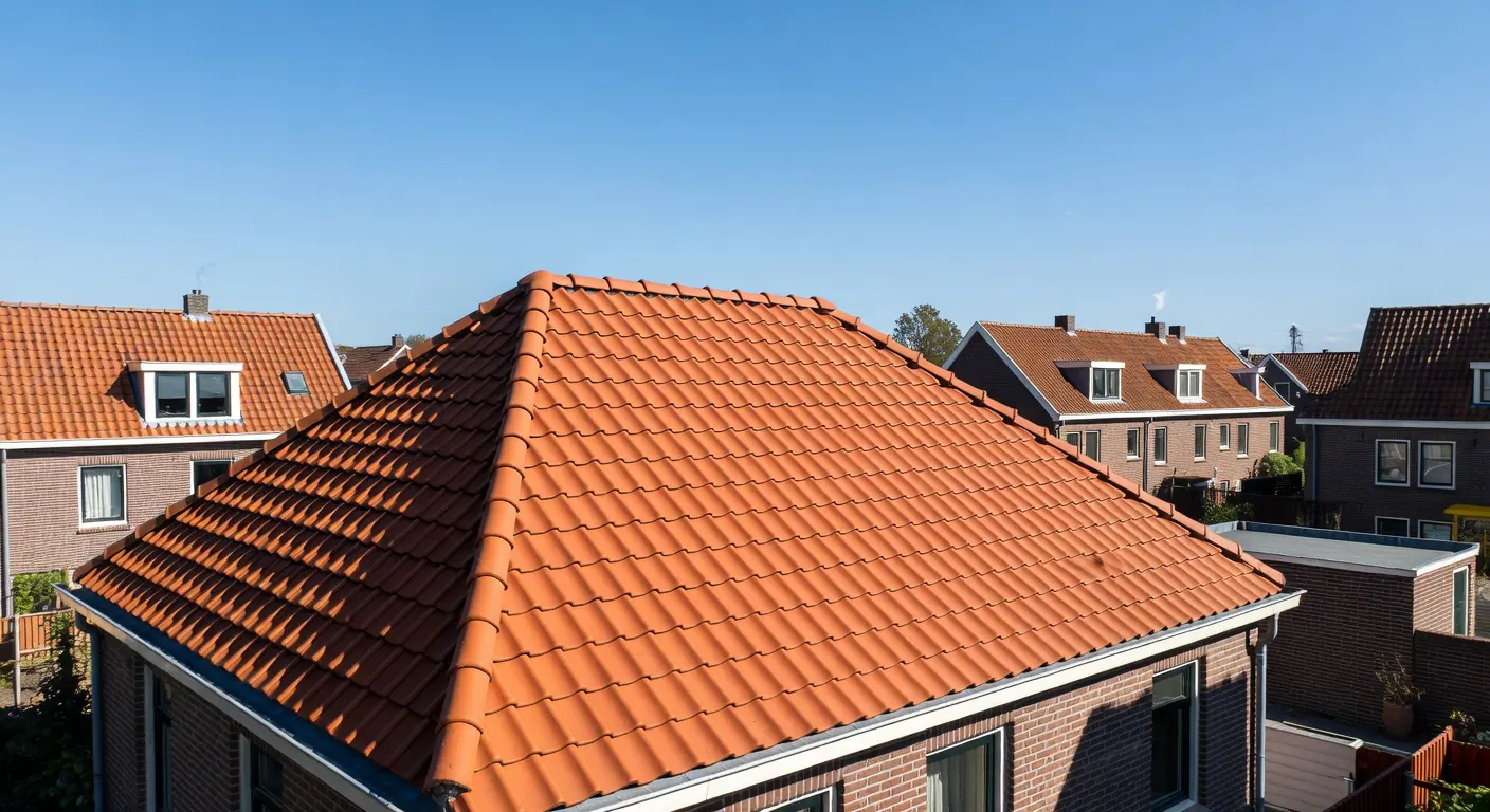 Professionele dak- en gevelinstallatie bij een Nederlandse woning