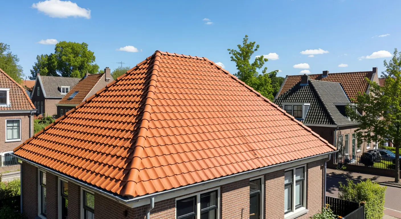 Dak en gevel werking en installatie voorbeeld