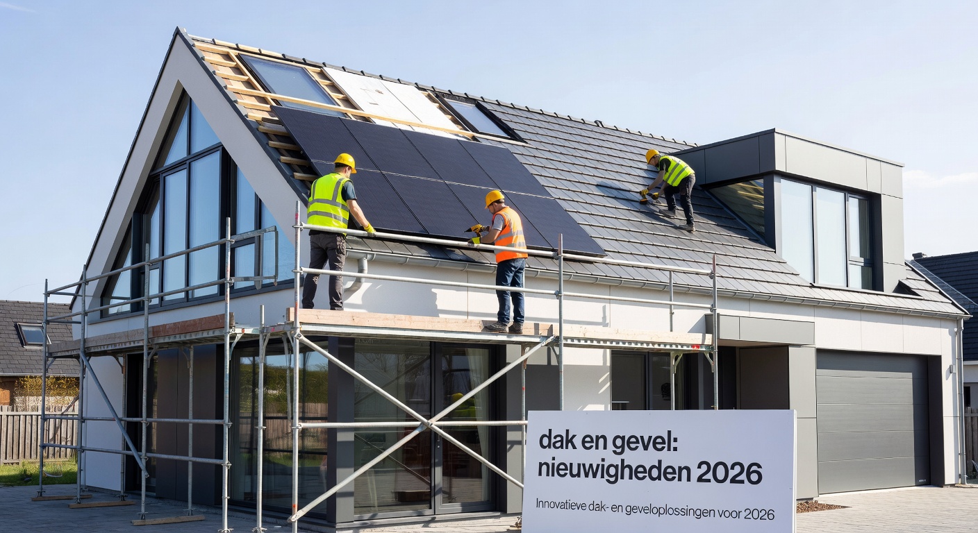 dak en gevel: nieuwigheden 2026