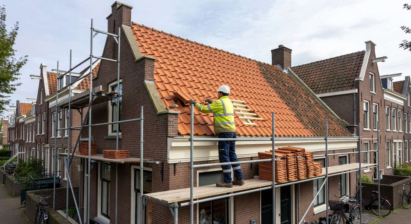 Dak- en gevelrenovatie in Nederland